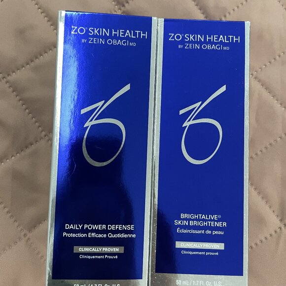 Other - ZO Skin Health Daily Power Defense + Brightalive Skin Brightener 50ml Set 💙✨